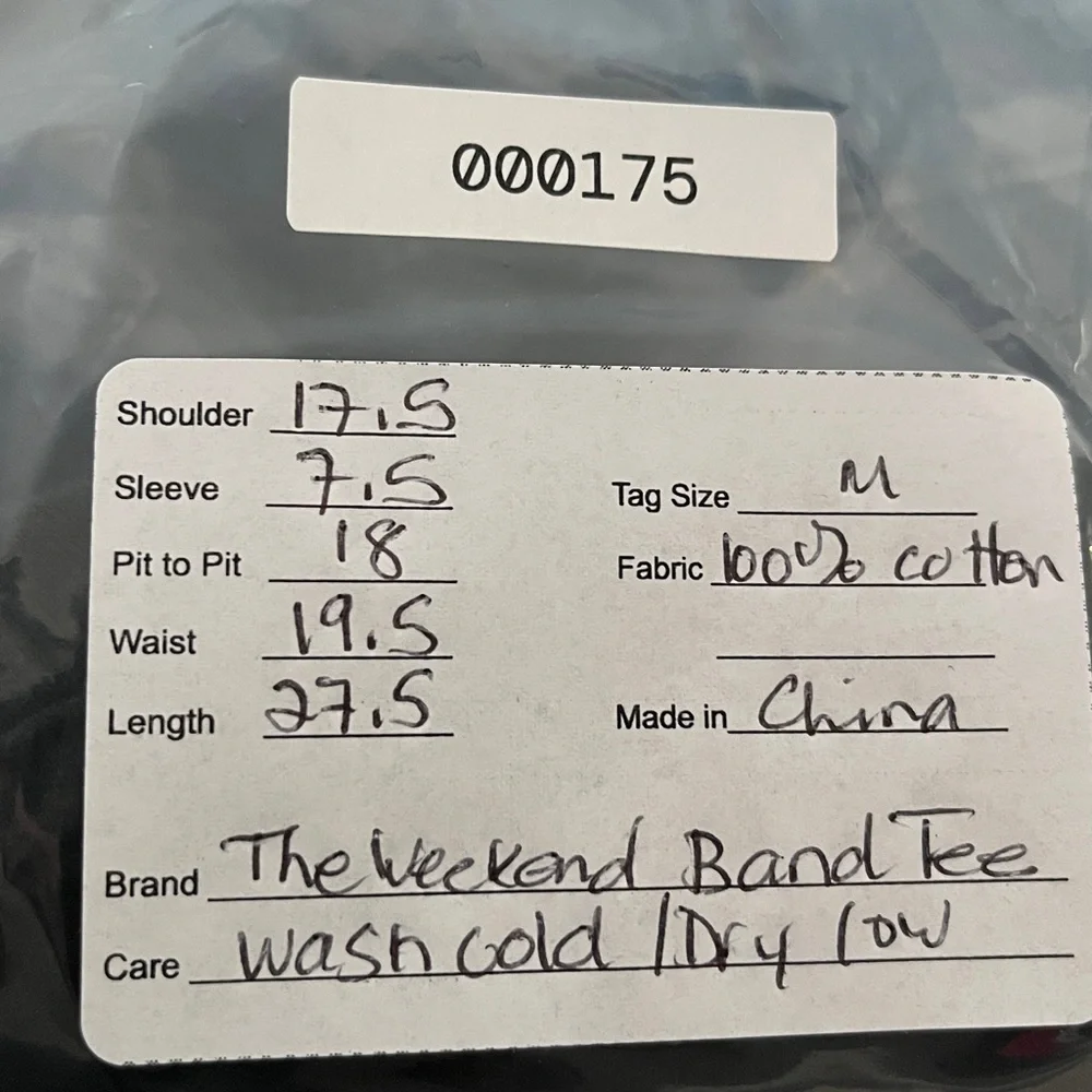 The Weeknd XO After Hours Til Dawn 2022 Tour Tee | Rare Stadium Merch | Size M - Picture 5 of 5